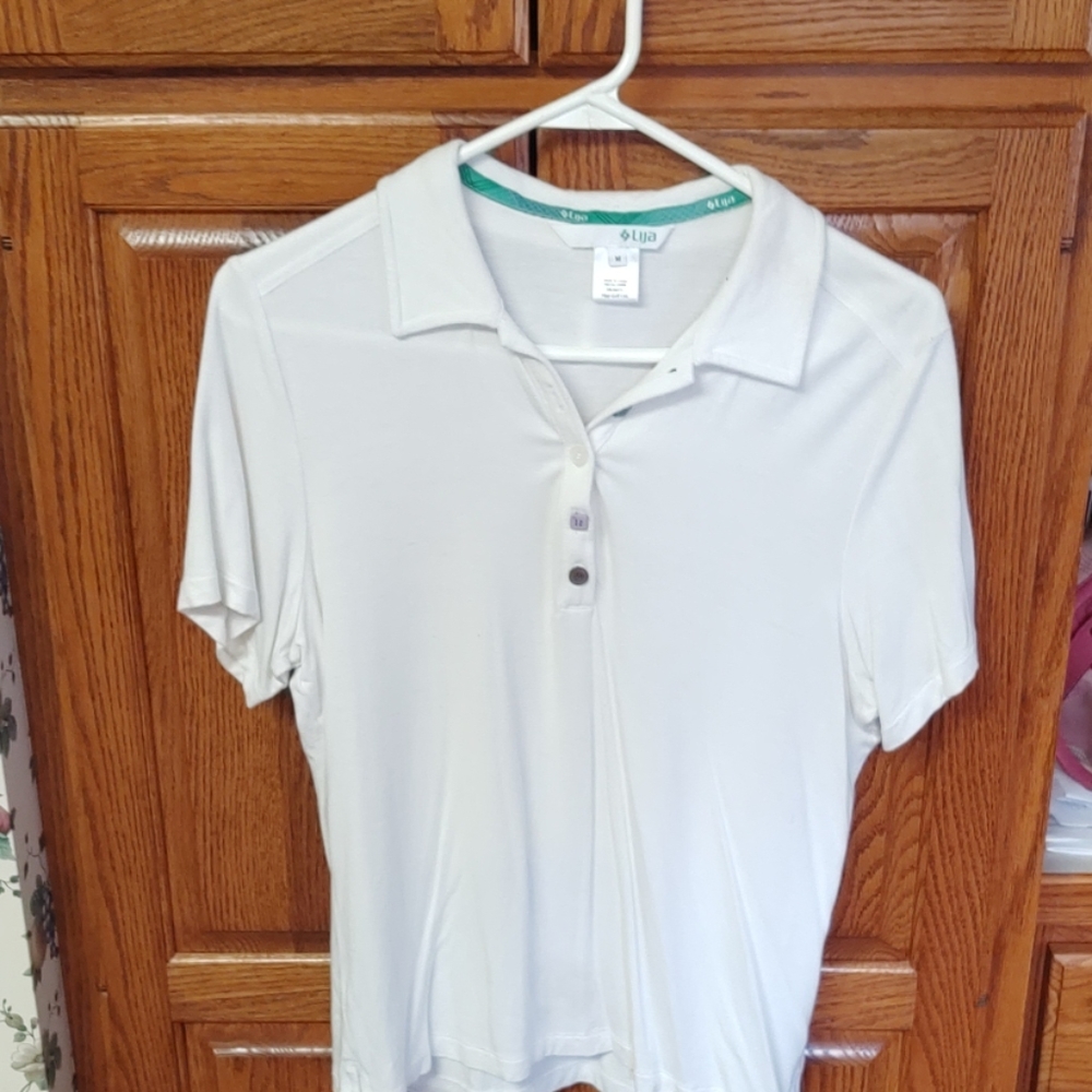 Lija short sleeve golf polo